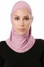 Elif - Lila Sport Hijab - Ecardin