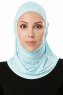 Elif - Minzgrün Sport Hijab - Ecardin