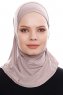 Elif - Steingrau Sport Hijab - Ecardin