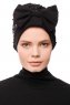 Enfleda - Schwarz & Schwarz Turban