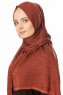 Esana - Ziegelrot Hijab - Madame Polo