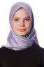 Eylul - Grau Platz Rayon Hijab
