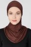Filiz Mörkbrun XL Ninja Hijab Underslöja Ecardin 200707b