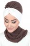 Gill - Braun & Creme Praktisch Hijab