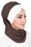 Gill - Braun & Creme Praktisch Hijab