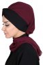 Gill - Pflaume & Schwarz Praktisch Hijab