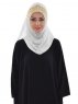 Gina Vit Practical One-Piece Hijab Ayse Turban 324103-1