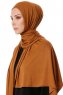 Hande - Senf Baumwolle Hijab - Gülsoy
