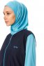 Hatice - Dunkel Navy Blau Burkini - Seamay