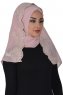 Helena - Altrosa Praktisch Hijab - Ayse Turban