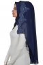 Helena - Navy Blau Praktisch Hijab - Ayse Turban