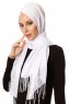 Huriye - Weiß Hijab - Özsoy