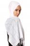 Huriye - Weiß Hijab - Özsoy
