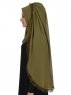 Ida Khaki Praktisk Hijab Ayse Turban 328504dd