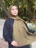 Jaeda - Khaki Baumwolle Hijab - Mirach