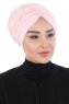 Jill - Altrosa Baumwolle Turban - Ayse Turban