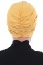 Jill - Senf Baumwolle Turban - Ayse Turban