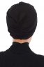 Jill - Schwarz Baumwolle Turban - Ayse Turban