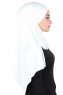 Kaisa - Creme Baumwolle Praktisch Hijab