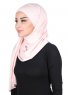 Kaisa - Altrosa Baumwolle Praktisch Hijab