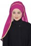 Louise - Fuchsie Praktisch Hijab - Ayse Turban