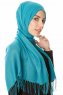 Lunara - Benzinblau Hijab - Özsoy