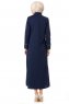 Lylah - Navy Blau Abaya - Miss Cazibe