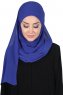 Malin - Blau Praktisch Chiffon Hijab