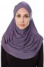 Mia - Lila One-Piece Al Amira Hijab - Ecardin