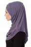 Mia - Lila One-Piece Al Amira Hijab - Ecardin