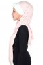 Mikaela - Altrosa & Creme Baumwolle Praktisch Hijab