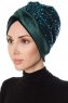 Nurten - Dunkelgrün Turban