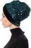 Nurten - Dunkelgrün Turban