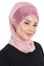 Olga - Altrosa & Altrosa Praktisch Hijab