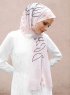 Pariza - Altrosa Gemustertes Hijab