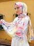 Pariza - Lila Gemustertes Hijab