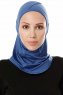 Pinar - Blau Sport Hijab - Ecardin