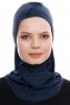 Pinar - Navy Blau Sport Hijab - Ecardin