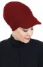 Sandra - Bordeaux Baumwolle Turban - Ayse Turban