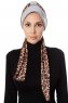 Sanem - Grau Turban