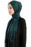 Selin Mörkgrön Pashmina Hijab Sjal Özsoy 160279-2