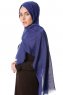 Selma - Dunkelblau Hijab - Gülsoy