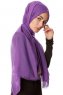 Selma - Dunkelviolett Hijab - Gülsoy