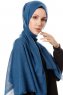 Selma - Benzinblau Hijab - Gülsoy