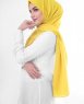 Sulphur Guld Georgette Hijab 5XA44b
