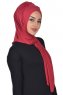 Tamara - Bordeaux Baumwolle Praktisch Hijab