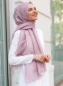 Tharaa - Rosa Gemustertes Hijab - Sal Evi