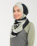 Vapor - Blå & Grå Viskos Hijab från Silk Route