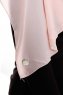 Yara - Rosa Praktisch Fertig Crepe Hijab