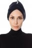 Yonca - Navy Blau Turban